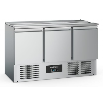 Combisteel Ecofrost Saladette 3-türig, 368 Liter