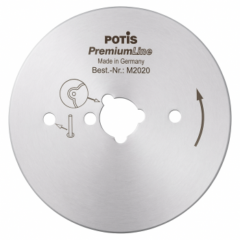 POTIS Kreismesser 80er glatt PREMIUM