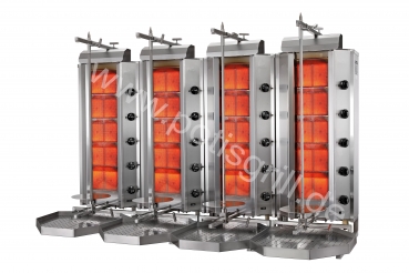 POTIS ORIENT 4x RS MU GD5 Dönergrill Gyrosgrill Döner Ocagi