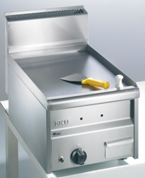 EKU Gas Grill-Platte hartverchromt glatt 5,5 kW