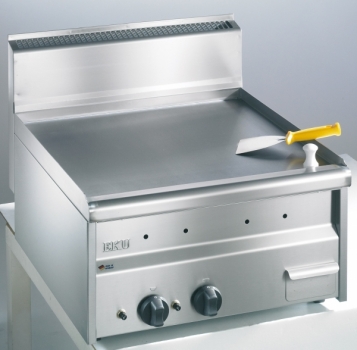 EKU Gas Grill-Platte hartverchromt glatt 9 kW