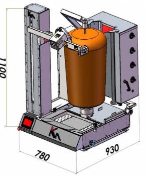 POTIS Döner / Gyros Roboter max 50 kg dönerrobotu